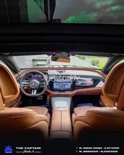 مرسيدس E 200 2025 أسود مستعملة للبيع - 3