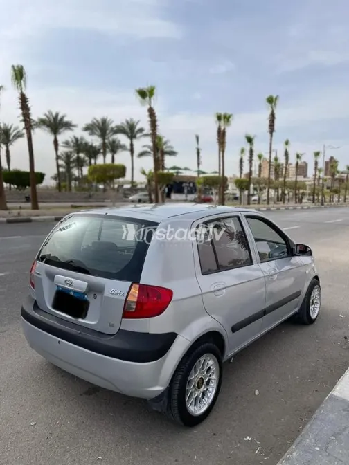 هيونداي جيتز 2008 رمادي مستعملة للبيع - 8
