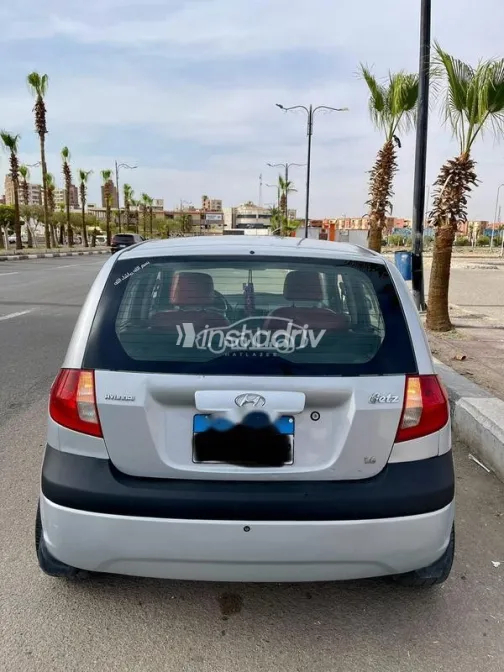 هيونداي جيتز 2008 رمادي مستعملة للبيع - 9