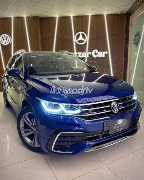 فولكس فاغن تيجون 2023 أزرق غامق مستعملة للبيع - 1