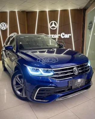 فولكس فاغن تيجون 2023 أزرق غامق مستعملة للبيع
