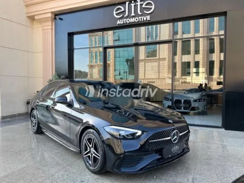 مرسيدس C 200 2023 أسود مستعملة للبيع - 5