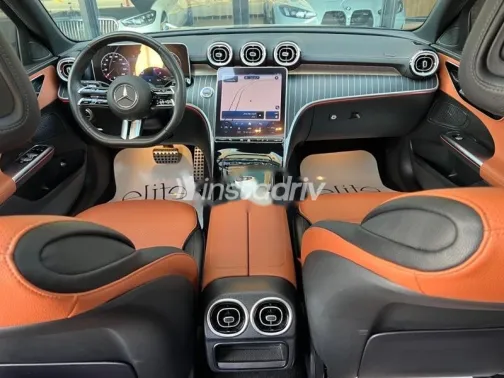 مرسيدس C 200 2023 أسود مستعملة للبيع - 6