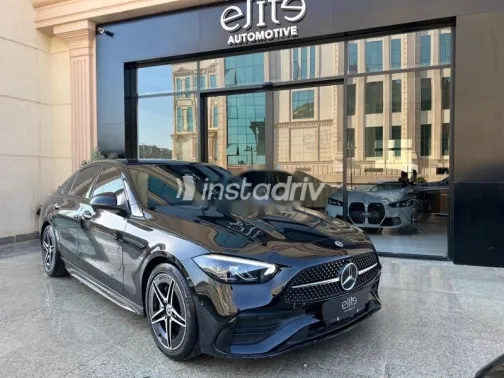 مرسيدس C 200 2023 أسود مستعملة للبيع - 7