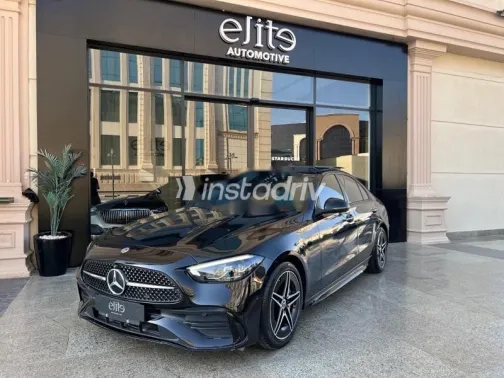 مرسيدس C 200 2023 أسود مستعملة للبيع - 9