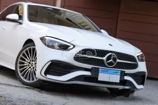 Mercedes C 180 2024 White Used for Sale