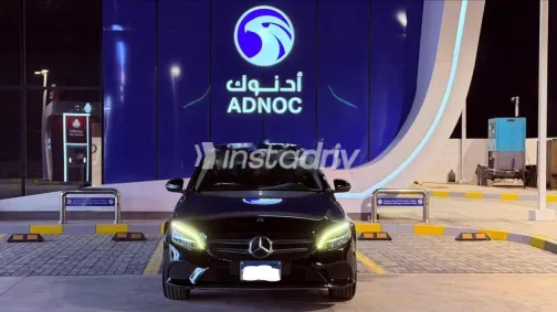 مرسيدس C 180 2019 أسود مستعملة للبيع - 7