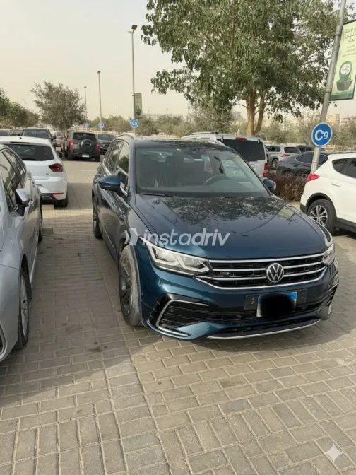 فولكس فاغن تيجون 2021 أبيض مستعملة للبيع - 3