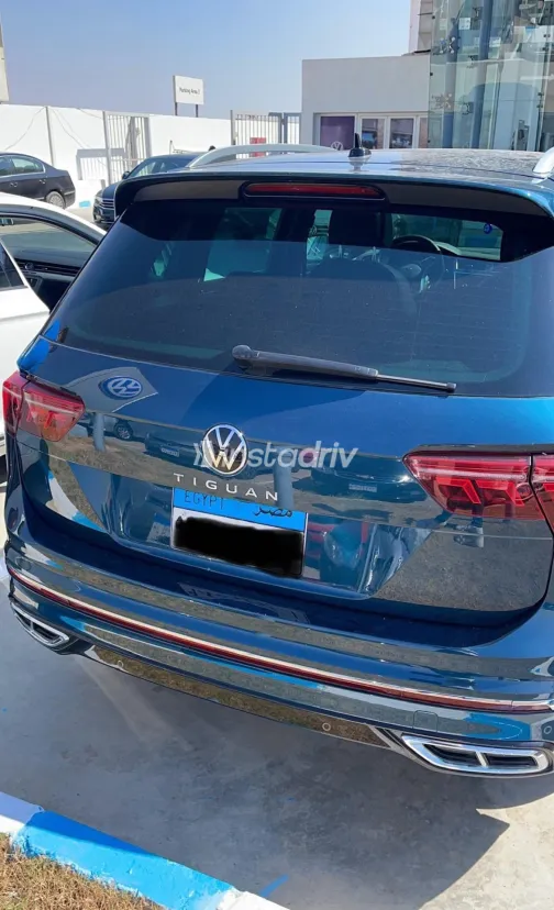 فولكس فاغن تيجون 2021 أبيض مستعملة للبيع - 6