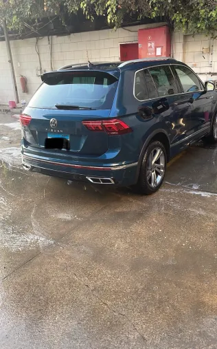 فولكس فاغن تيجون 2021 أبيض مستعملة للبيع