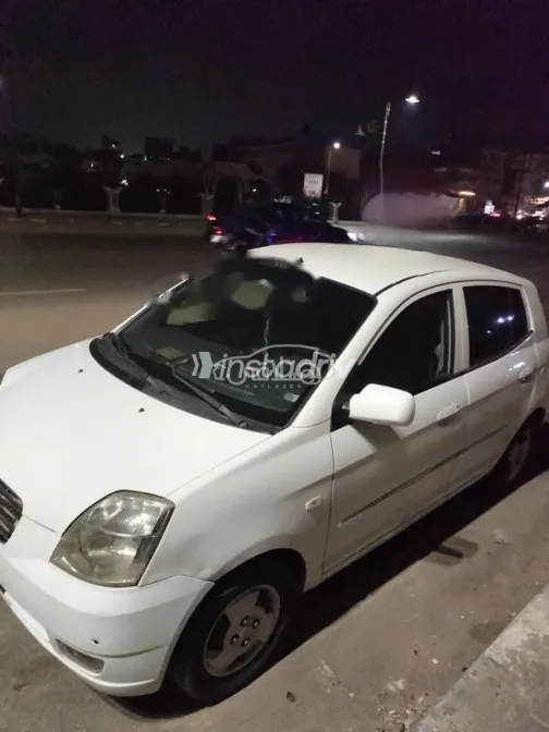 كيا بيكانتو 2007 أبيض مستعملة للبيع - 2