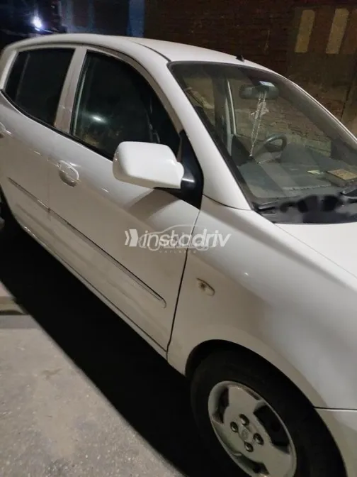 كيا بيكانتو 2007 أبيض مستعملة للبيع - 8