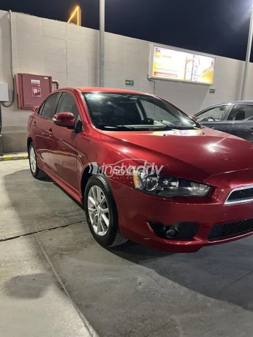 ميتسوبيشي لانسر اى اكس شارك 2016 أحمر مستعملة للبيع - 3