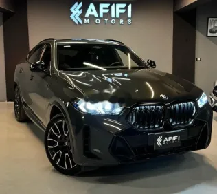 بي ام دبليو X6 2025 فضي مستعملة للبيع