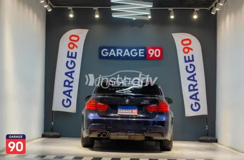 BMW 320 2015 Dark Blue Used for Sale - 4