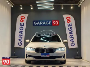 بي ام دبليو 520 2023 أبيض مستعملة للبيع