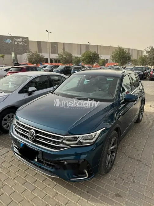 فولكس فاغن تيجون 2021 أبيض مستعملة للبيع - 5