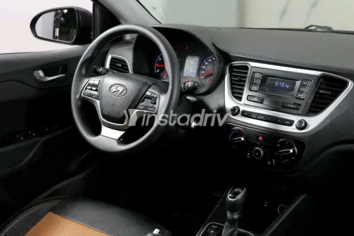 هيونداي اكسنت 2021 أبيض مستعملة للبيع - 5