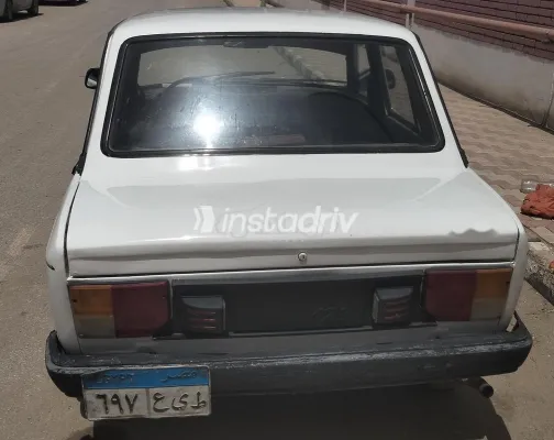 فيات 128 1981 أبيض مستعملة للبيع - 4