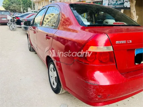 Chevrolet Aveo 2011 Red Used for Sale - 4