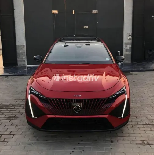 بيجو 408 2024 أحمر مستعملة للبيع - 1