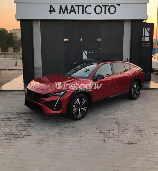 بيجو 408 2024 أحمر مستعملة للبيع - 2