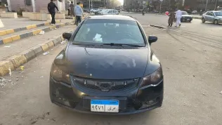 هوندا سيفك 2009 أسود مستعملة للبيع