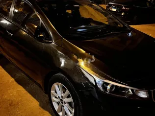 كيا سيراتو 2017 أبيض مستعملة للبيع