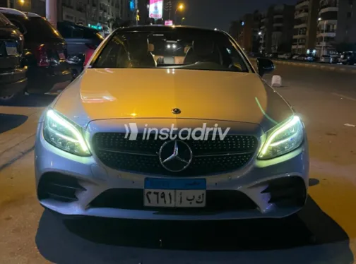 مرسيدس C 180 2019 أبيض مستعملة للبيع - 3