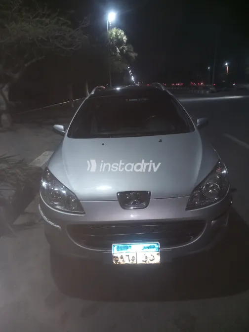 بيجو 407 2007 أبيض مستعملة للبيع - 4