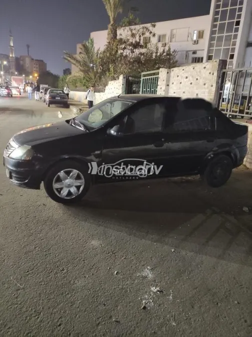 Renault Logan 2012 Black Used for Sale - 4