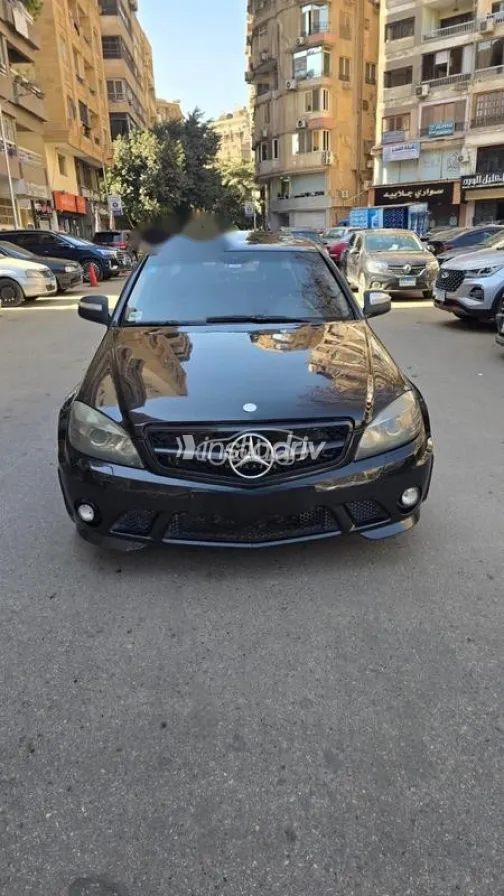 مرسيدس 200 2008 أسود مستعملة للبيع - 2