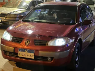 رينو ميجان 2005 أحمر مستعملة للبيع