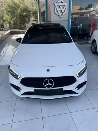 مرسيدس A 200 2019 أبيض مستعملة للبيع