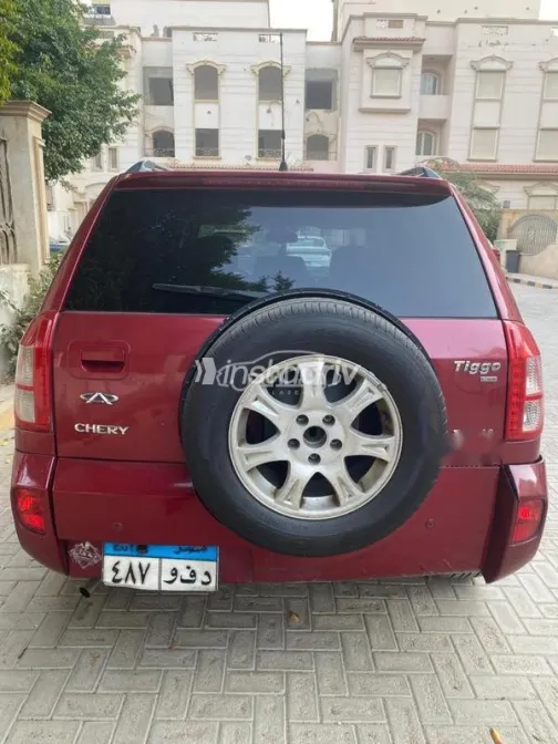 Chery Tiggo 3 2017 Dark Red Used for Sale - 2