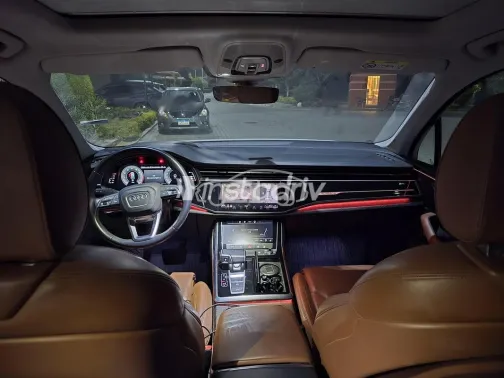 اودي Q7 2021 أبيض مستعملة للبيع - 6