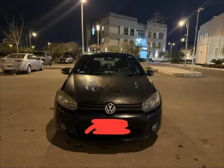 Volkswagen Golf 6 2012 Black Used for Sale