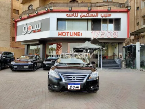 نيسان سنترا 2019 أبيض مستعملة للبيع - 4