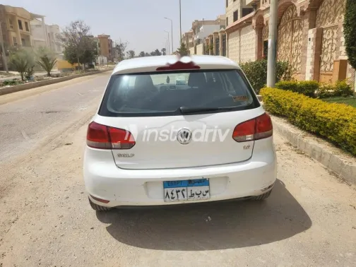 فولكس فاغن جولف 6 2011 أبيض مستعملة للبيع - 4