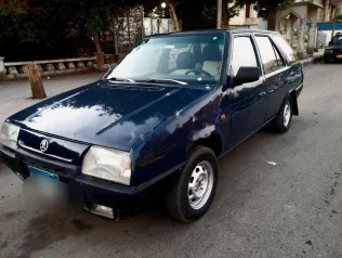 سكودا فيليشيا 1995 أزرق غامق مستعملة للبيع