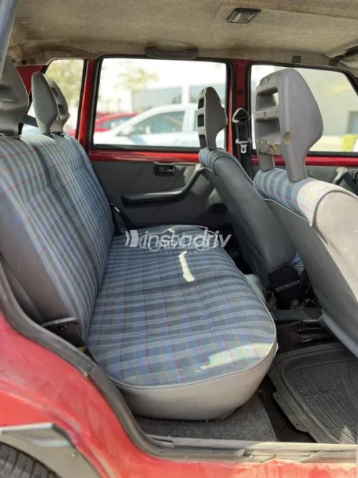 فيات اونو 2001 أحمر مستعملة للبيع - 8