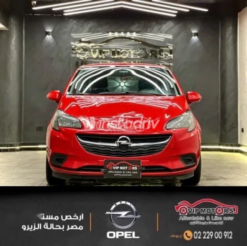 اوبل كورسا 2016 أحمر مستعملة للبيع - 1