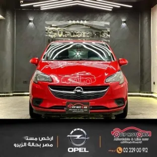 اوبل كورسا 2016 أحمر مستعملة للبيع