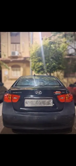 Hyundai Avante 2008 Black Used for Sale