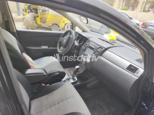 نيسان تيدا 2011 أسود مستعملة للبيع - 6