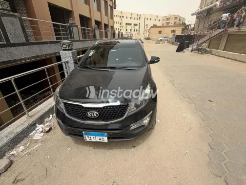 كيا سبورتاج 2015 أسود مستعملة للبيع - 1