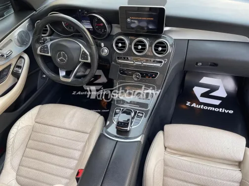 مرسيدس C 180 2017 أسود مستعملة للبيع - 6