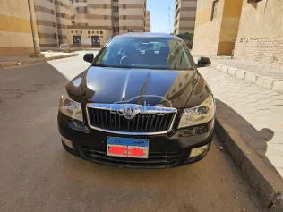 سكودا فانتازيا 2010 أسود مستعملة للبيع