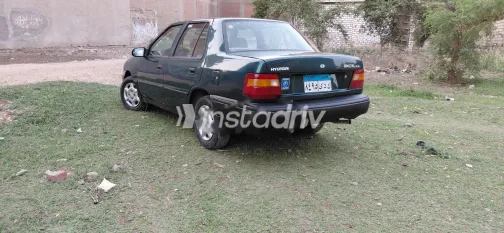 Hyundai Excel 1996 Dark Green Used for Sale - 3