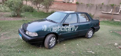 Hyundai Excel 1996 Dark Green Used for Sale - 6